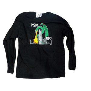 PSR  Fire Dragon ERT Emergency Response Team Long Sleeve Fireman Shirt